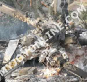 Investigators recover black box from burnt helicopter at Adukrom